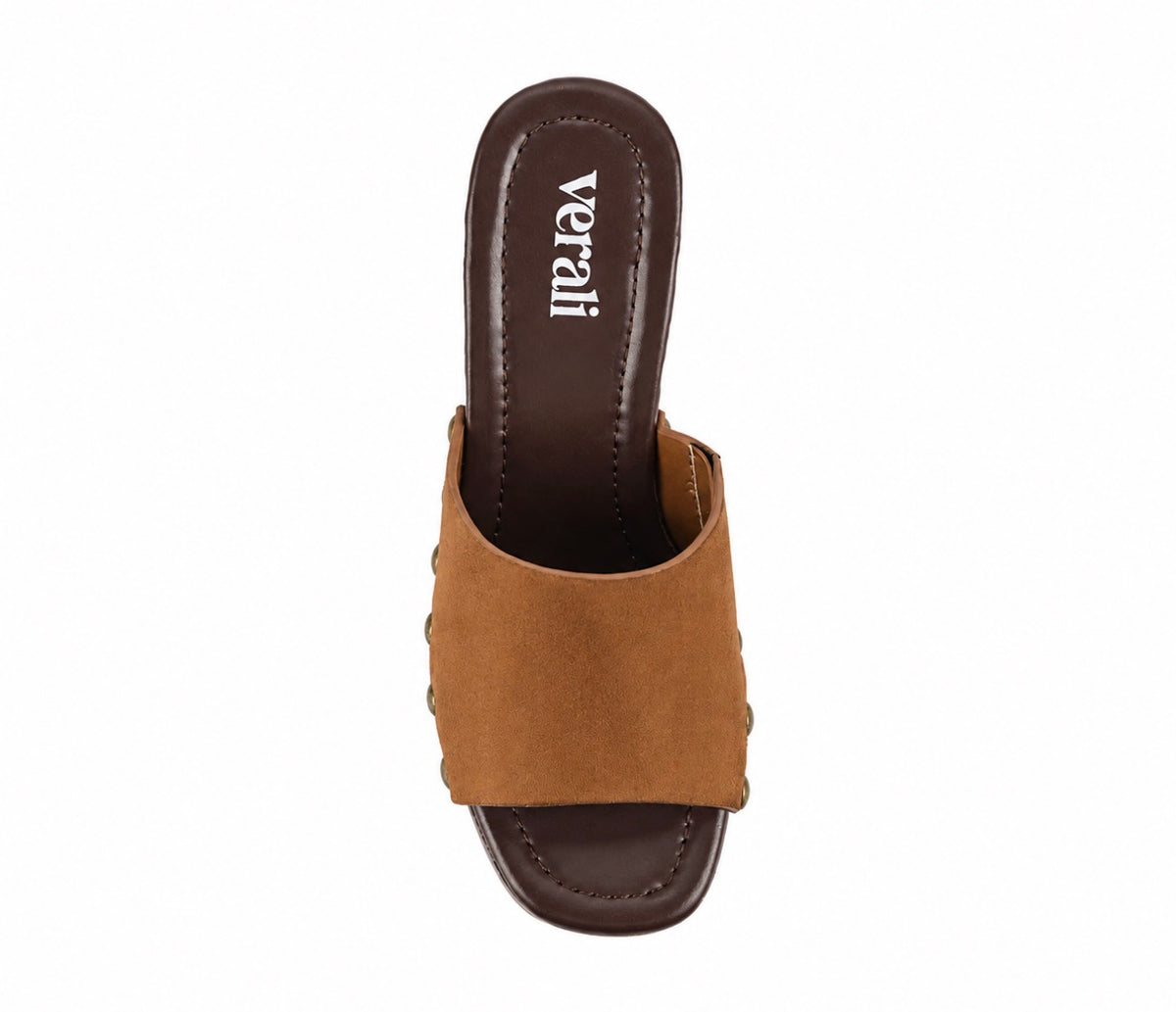 VERALI / FRANKIE CLOGS / CHESTNUT TAN MICRO