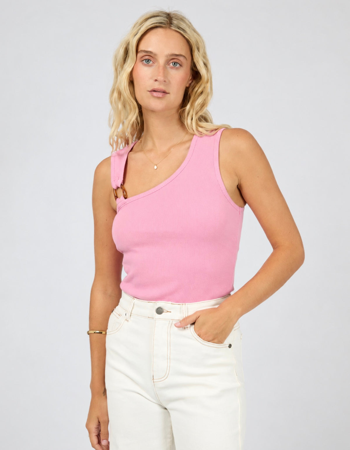 ALL ABOUT EVE / WILLOW RIB TANK / 6488047