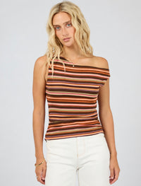 ALL ABOUT EVE / SOLEIL OFF SHOULDER TOP / 6488082