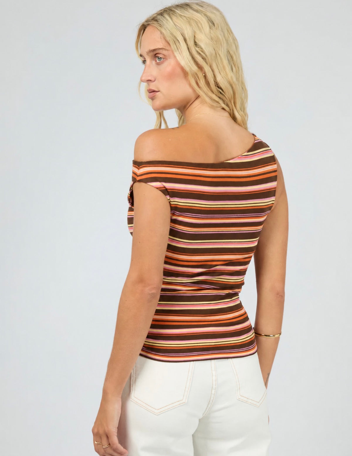 ALL ABOUT EVE / SOLEIL OFF SHOULDER TOP / 6488082