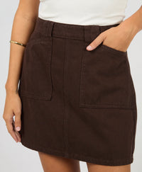 ALL ABOUT EVE / BECCA DENIM SKIRT / 64D0346