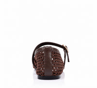 VERALI / EUNICE MARY-JANE BALLET FLAT / CHOCOLATE BROWN