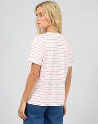 ALL ABOUT EVE / WASHED STRIPPED TEE / 64X5192