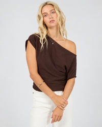 ALL ABOUT EVE / ORLA OFF SHOULDER TOP / 6488099