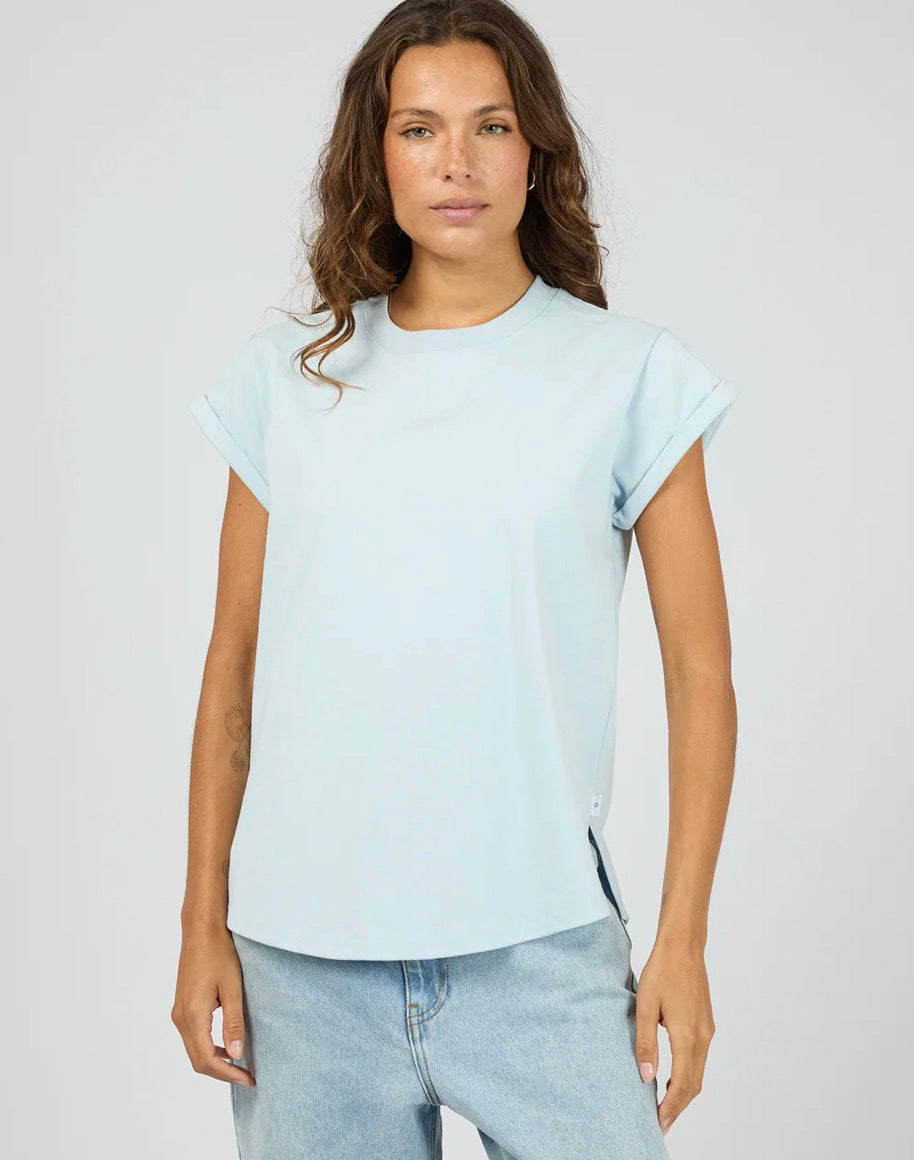 SILENT THEORY / ESSENTIALS TEE / LIGHT BLUE / 60X5433