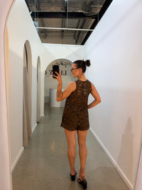 BY FRANKIE / CHOC LACE SHORTS / 1200-3