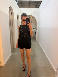 BY FRANKIE / BLACK LACE TOP / 1200-1