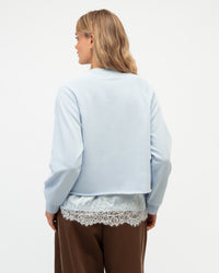 PAPER HEART / ESTELLE TWOEFER LACE TRIM JUMPER / PH14221