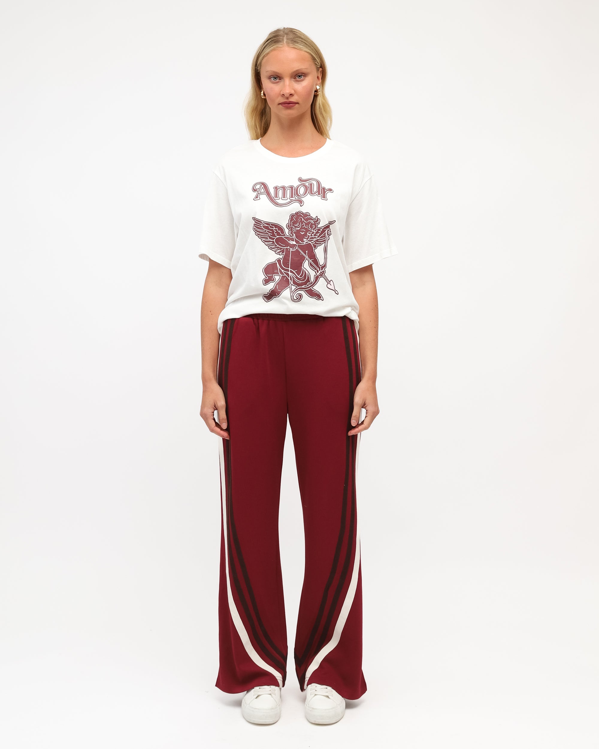 PAPER HEART / AXIS RED TRACK PANTS / PH14293