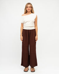PAPER HEART / ASHLEY PANTS / PALE CHOCOLATE / PH14352