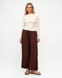 PAPER HEART / ASHLEY PANTS / PALE CHOCOLATE / PH14352