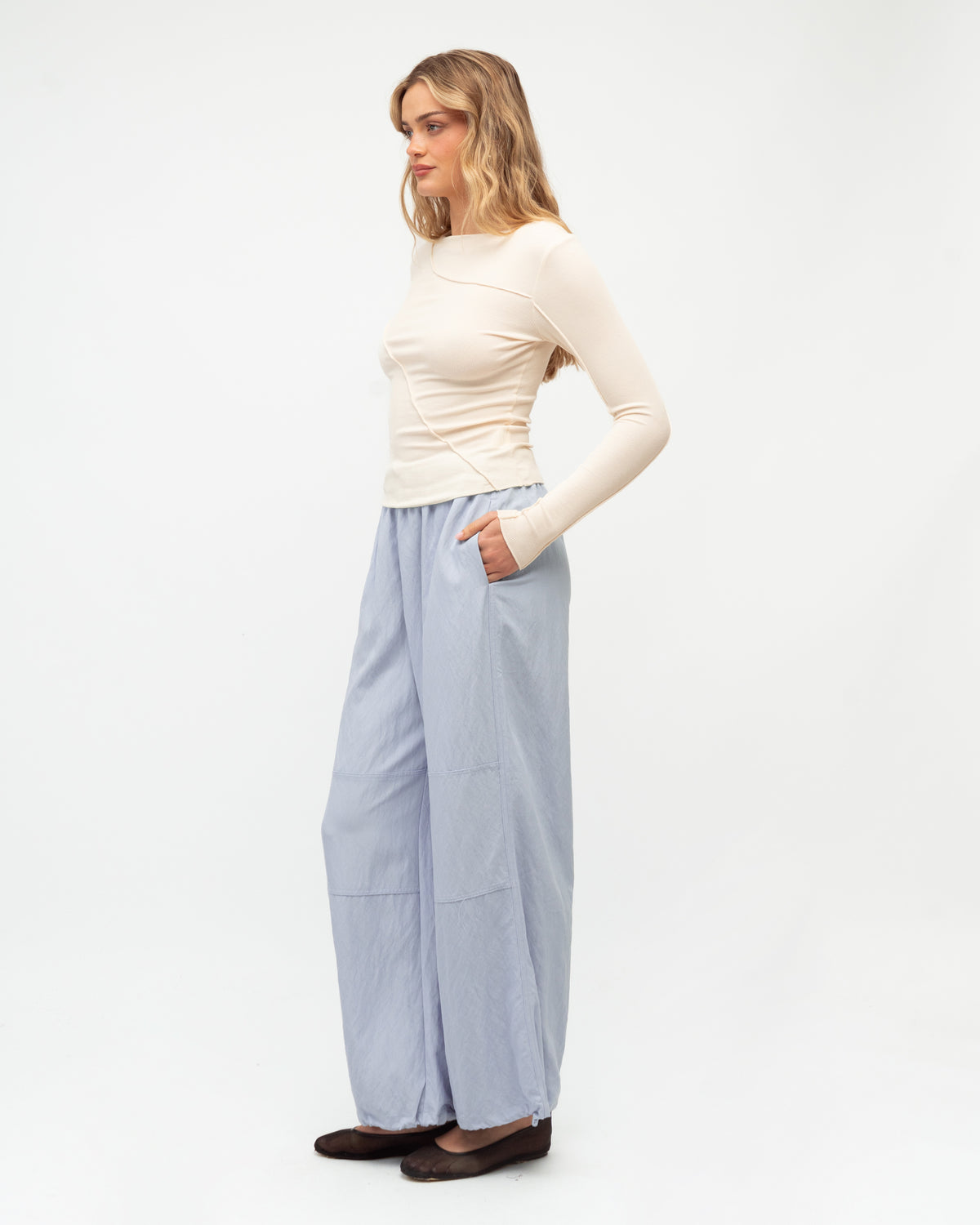 PAPER HEART / ASHLEY PANTS / PALE BLUE / PH14352