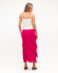 PAPER HEART / TASSEL SKIRT / PINK / PH14437