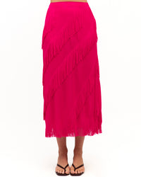 PAPER HEART / TASSEL SKIRT / PINK / PH14437