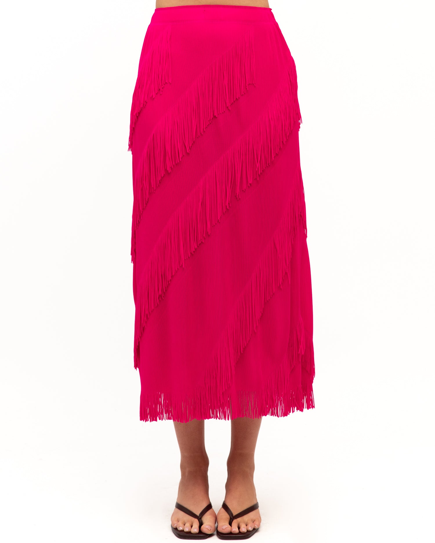 PAPER HEART / TASSEL SKIRT / PINK / PH14437