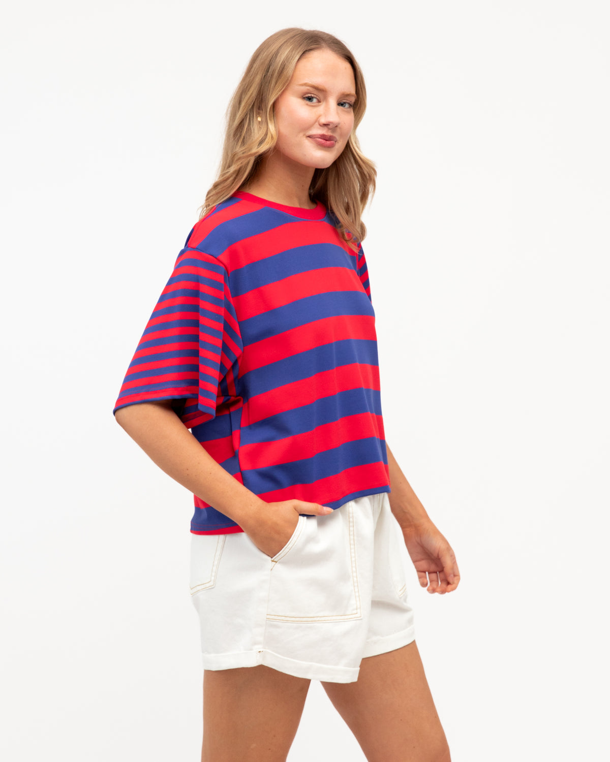 PAPER HEART / MANDY STRIPE TEE / PH14628