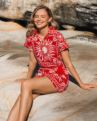 PAPER HEART / DUO SOLEIL MINI DRESS / PHE11759