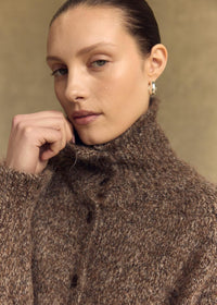 LITTLE LIES / SIDNEY CARDIGAN / ESPRESSO / S26050704