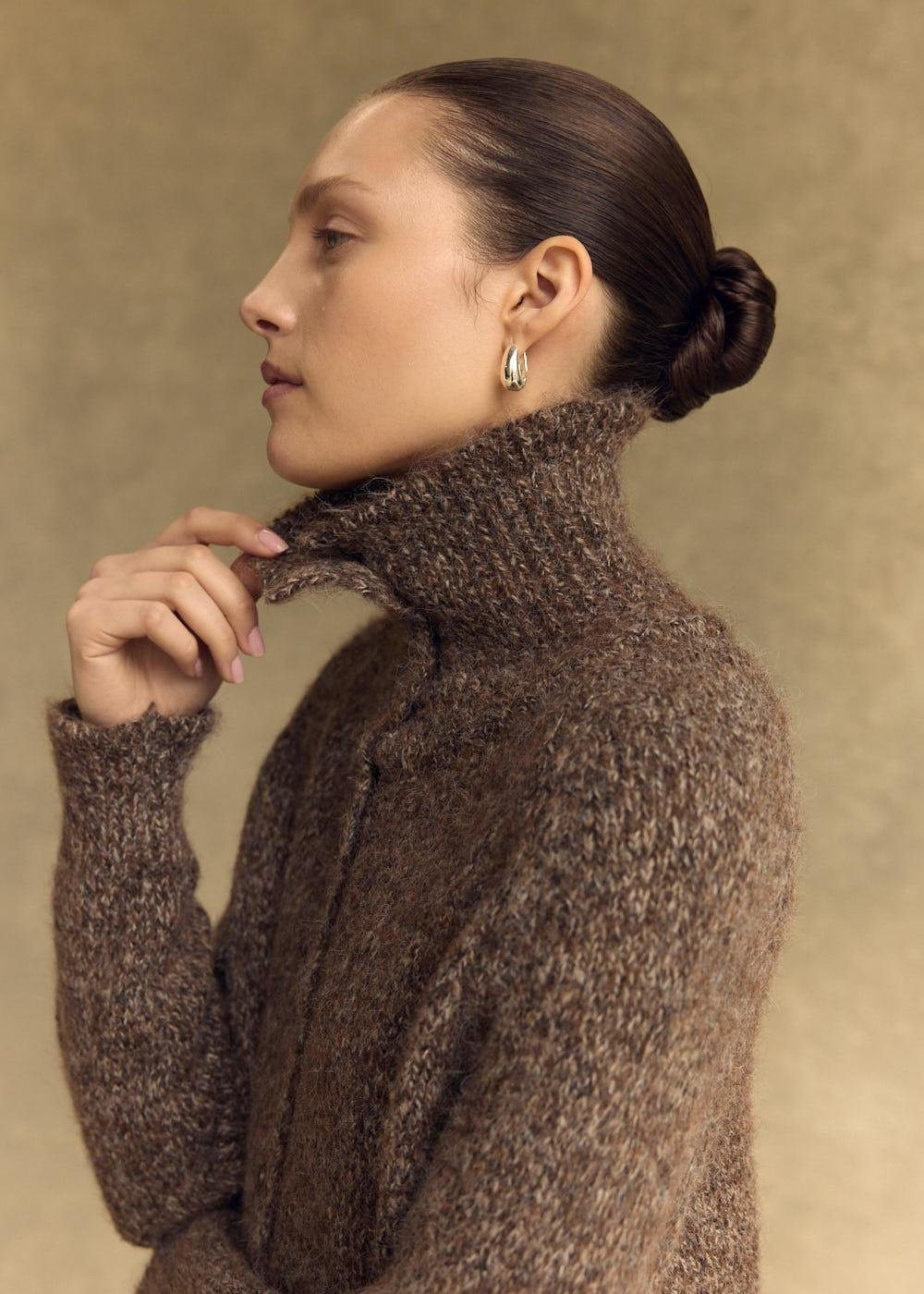 LITTLE LIES / SIDNEY CARDIGAN / ESPRESSO / S26050704