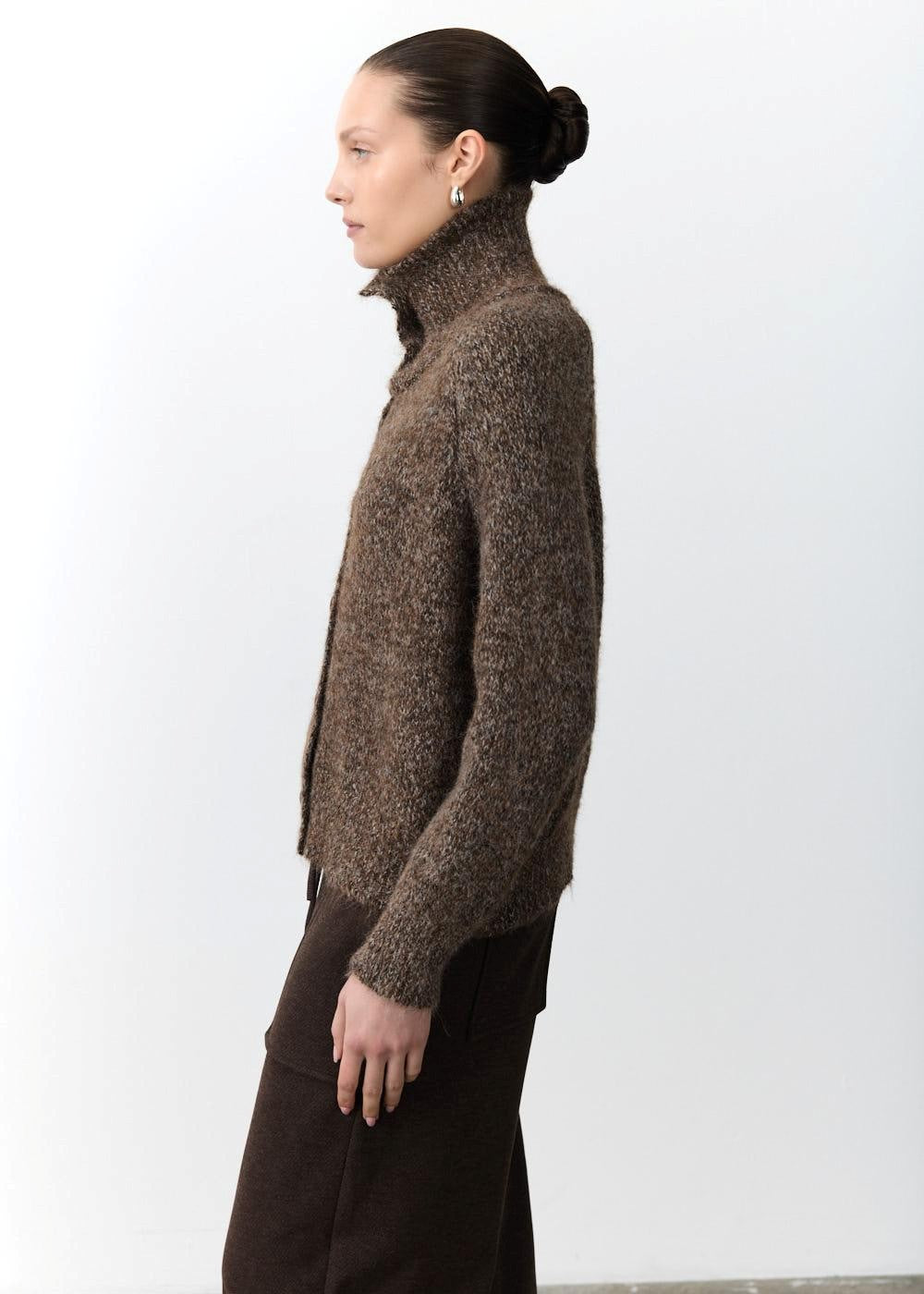 LITTLE LIES / SIDNEY CARDIGAN / ESPRESSO / S26050704
