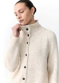 LITTLE LIES / SIDNEY CARDIGAN / OAT / S26050704