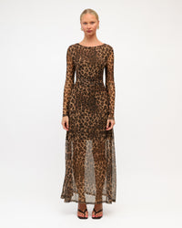 WHITE CLOSET / ORCHID MESH DRESS / TF11958