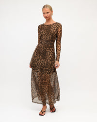 WHITE CLOSET / ORCHID MESH DRESS / TF11958