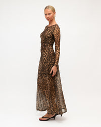 WHITE CLOSET / ORCHID MESH DRESS / TF11958