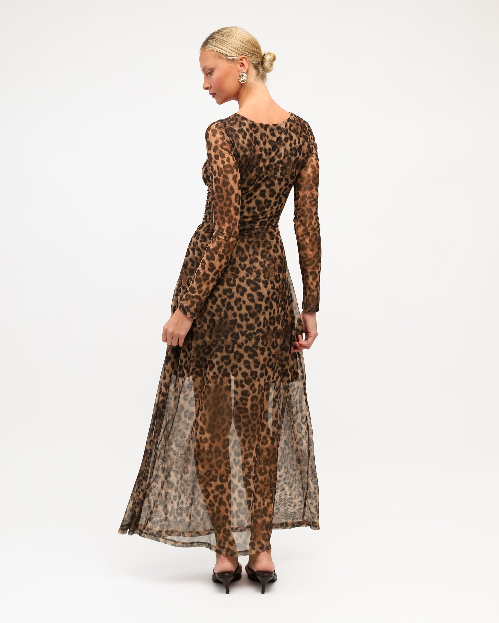 WHITE CLOSET / ORCHID MESH DRESS / TF11958