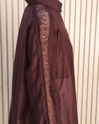 WHITE CLOSET / MABEL SHIRT / MERLOT / TF12002