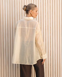 WHITE CLOSET / MABEL SHIRT / VANILLA / TF12002