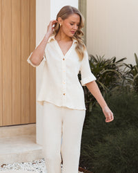 WHITE CLOSET / ELLA SHIRT / TF12075