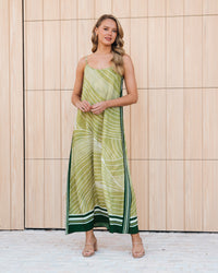 WHITE CLOSET / FLOW STATE MIDI DRESS / TFE12105