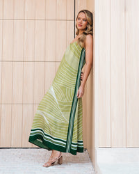 WHITE CLOSET / FLOW STATE MIDI DRESS / TFE12105