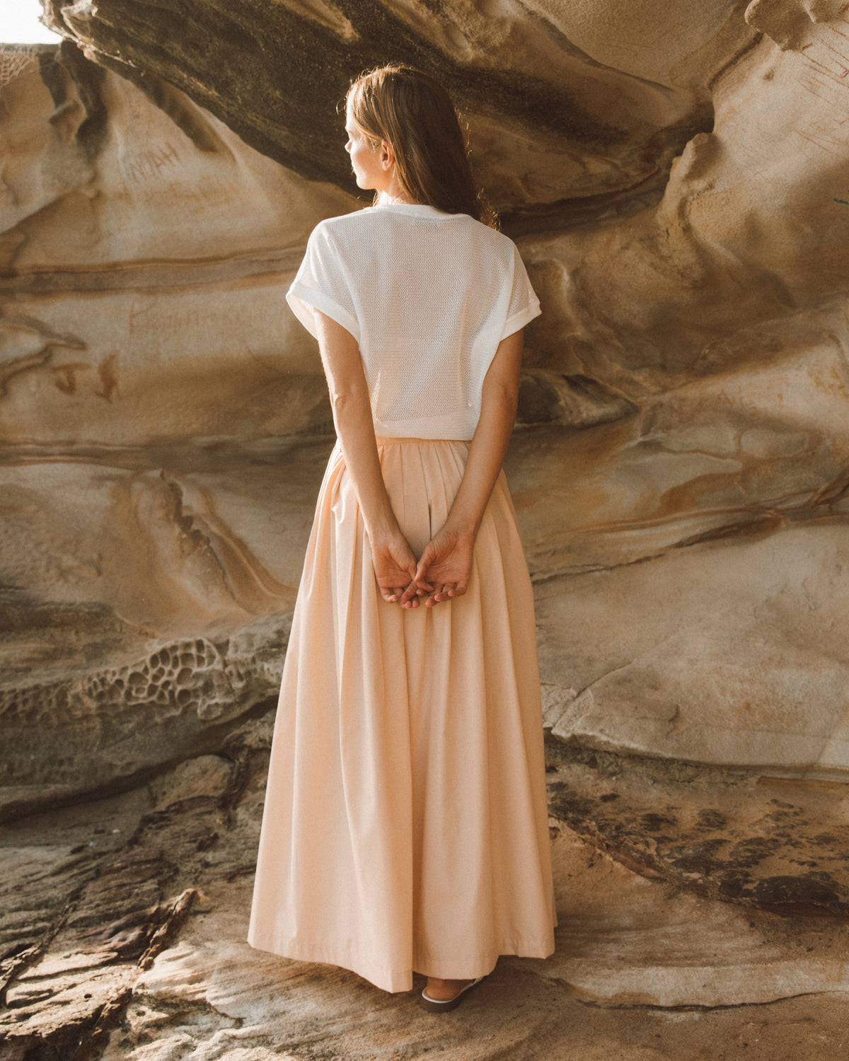 EBBY & I / ARABELLA CREAM TOP / VV11763