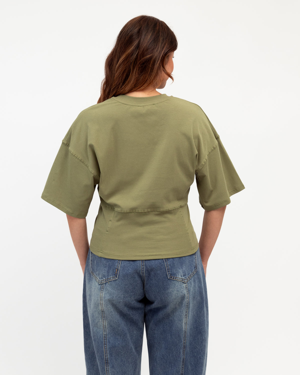 EBBY & I / EVERYDAY TOP / KAHKI / VV12106