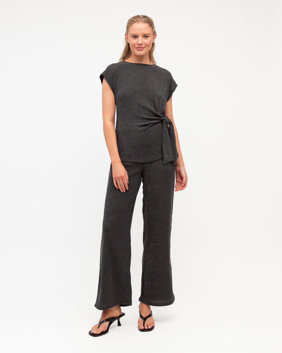 EBBY & I / EZY PANTS / BLACK / VV12225