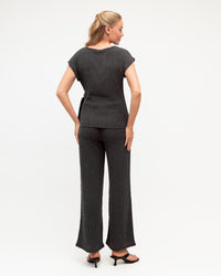 EBBY & I / EZY PANTS / BLACK / VV12225