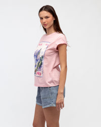 PAPER HEART / ITALIA TEE / PINK / PHE13064