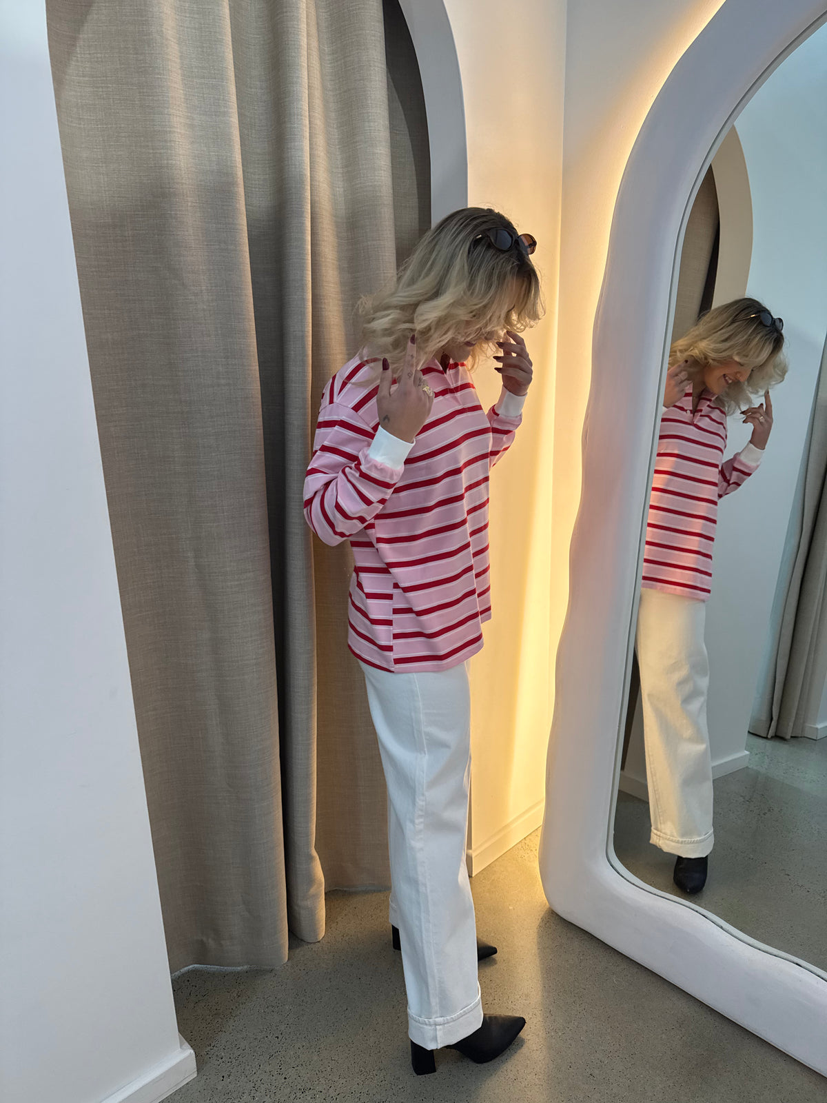 BY FRANKIE / RUGBY POLO TOP / 785-2T