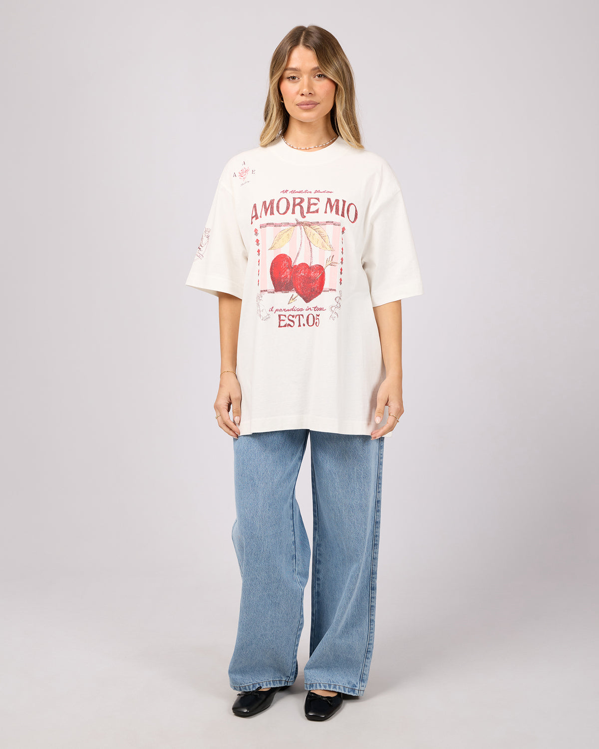 ALL ABOUT EVE / AURORA OVERSIZE TEE / 6477103