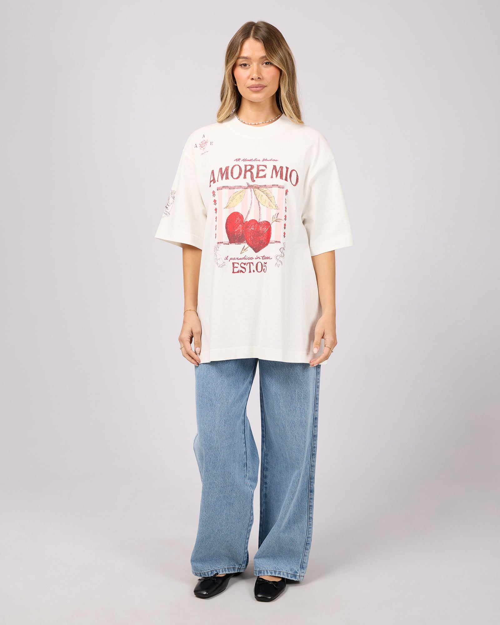 ALL ABOUT EVE / AURORA OVERSIZE TEE / 6477103