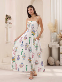IRIS MAXI / SMOOTH DRESS / 2012084A-58