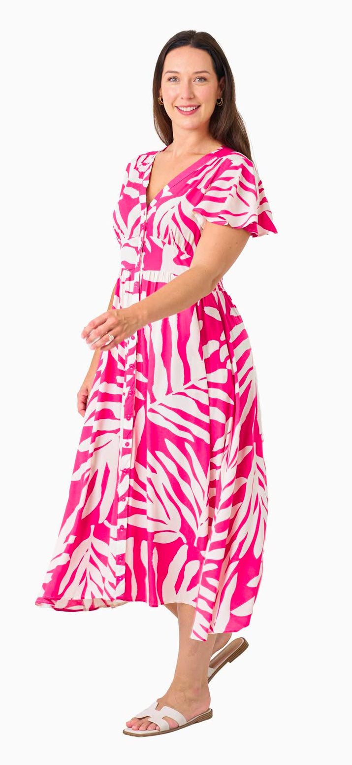 BOHO AUSTRALIA / VILANUEUA / PINK / DRESS