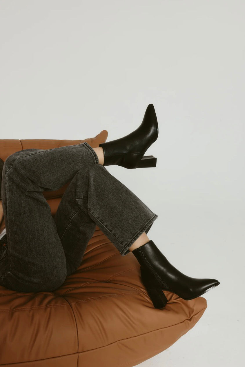 VERALI / MAXINE ANKLE BOOTS / BLACK