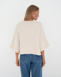 PAPER HEART / SIMONE CARDIGAN / OATMEAL / PH12130