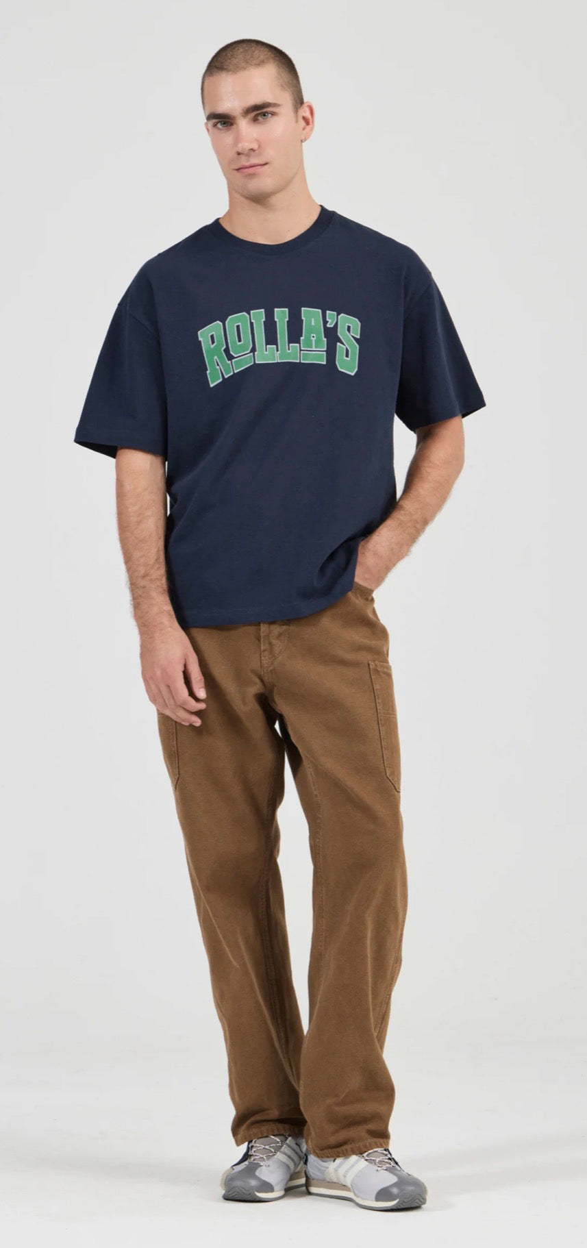 ROLLA’S / EZY ELECTRIC CANVAS JEANS / CARAMAL / S53J17