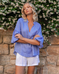 WHITE CLOSET / CASTAWAY BLUE TOP / TFL7924-T-11