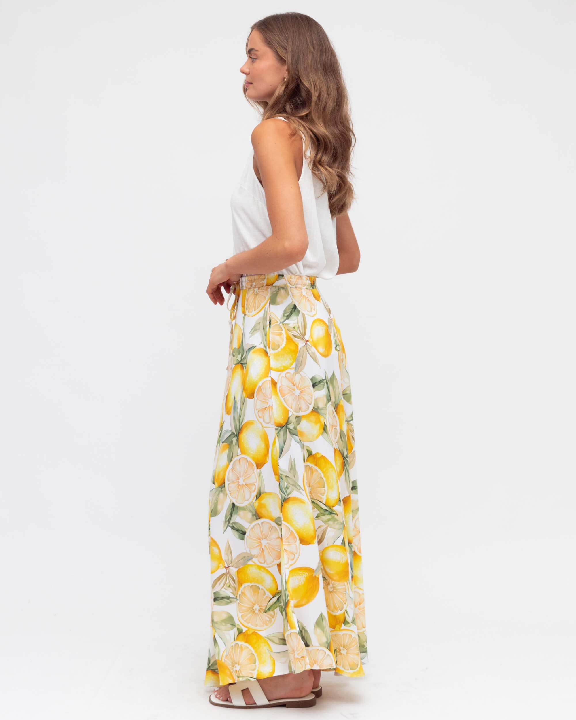 LABEL OF LOVE / WHITE LEMON SKIRT / LOL10939