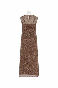 ALL ABOUT MARY / CHOC SEQUINS DRESS /  EW8319M